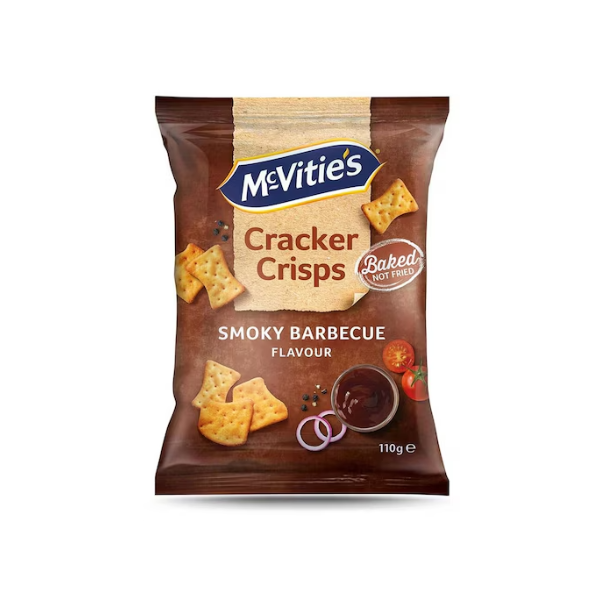 McVities Cracker Crisps Smoky Barbecue [2x110g]