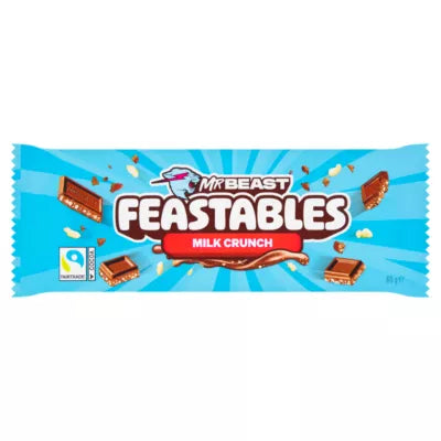 Mr Beast Feastables Milk Crunch [2x60g]