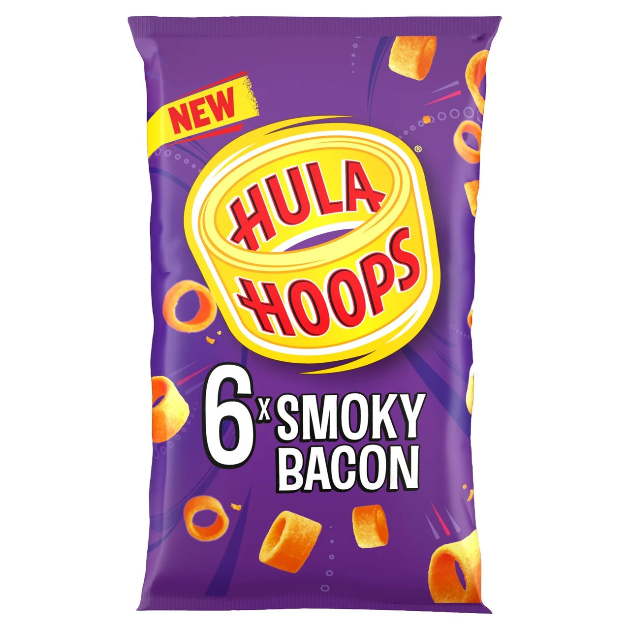 Hula Hoops Smoky Bacon [6 Pack]