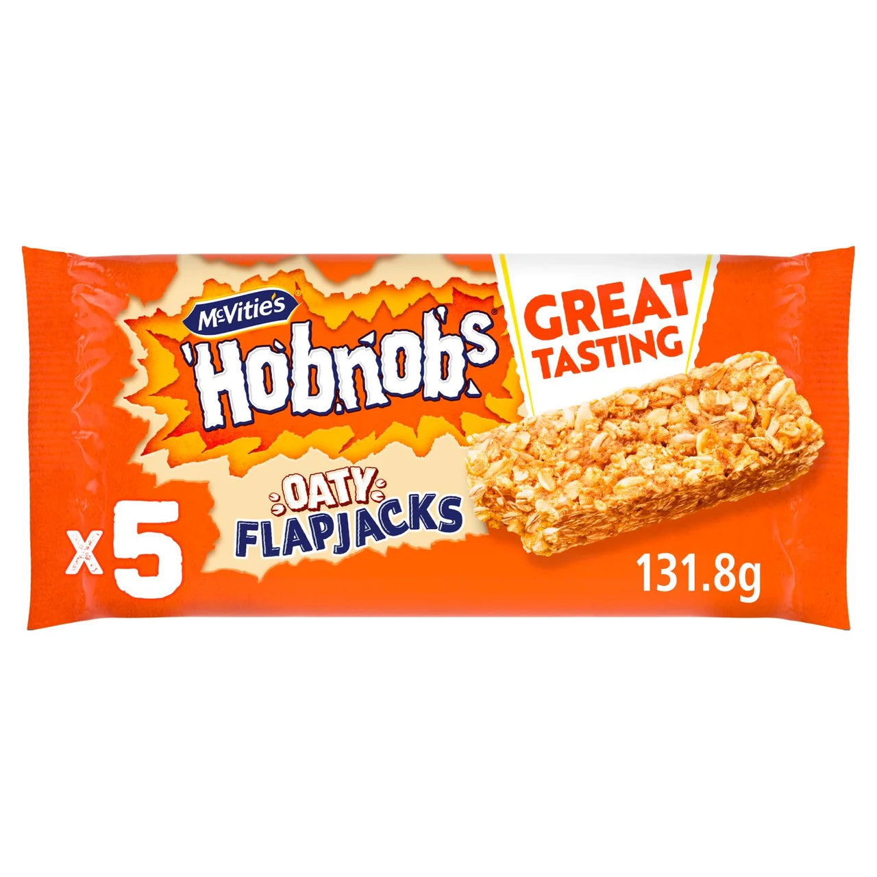 McVities Hobnobs Oaty Flapjacks [2x5 Pack]