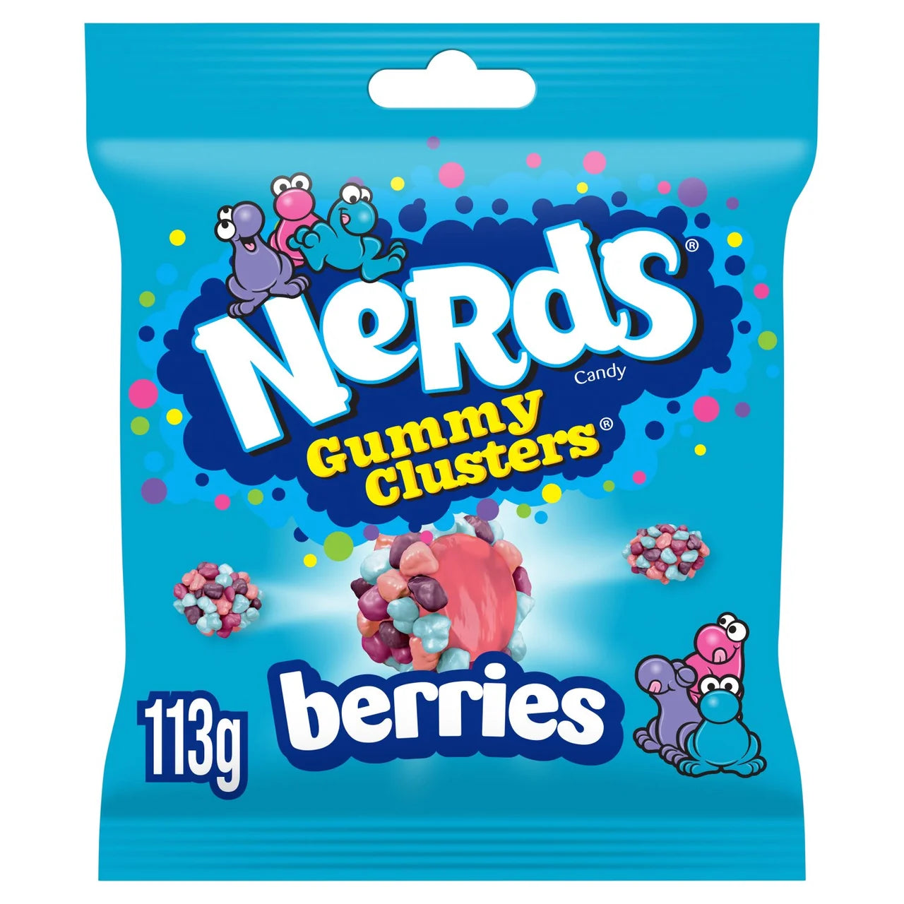 Nerds Gummy Clusters Berries Flavour Peg Bag [2x113g]