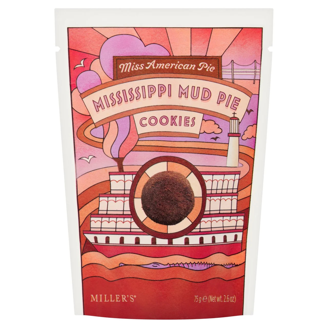 Miss American Pie Mississippi Mud Pie Cookies [75g]