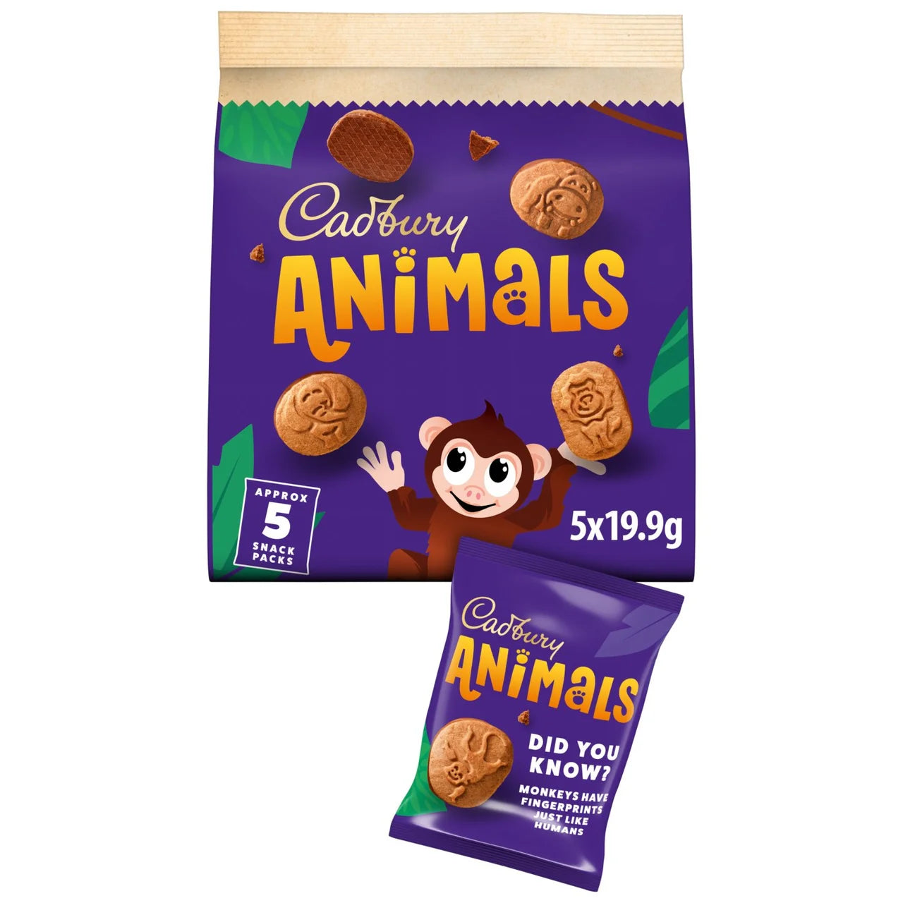 Cadbury Animal Biscuits [5 Pack]