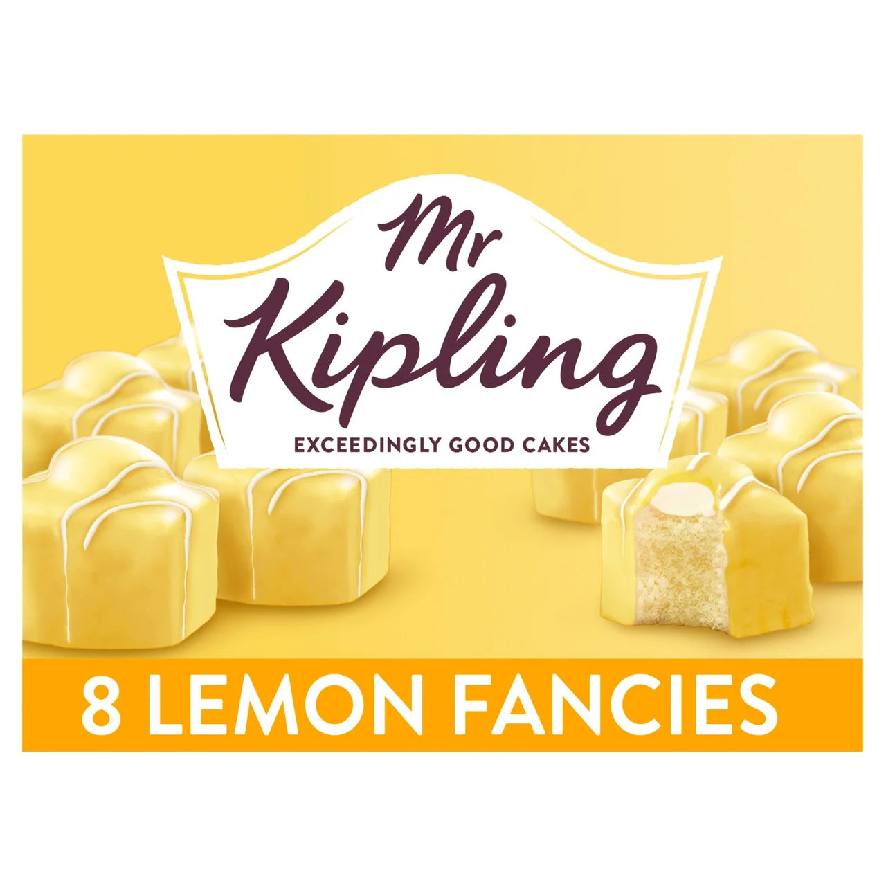 Mr Kipling Lemon Fancies [8 Pack]