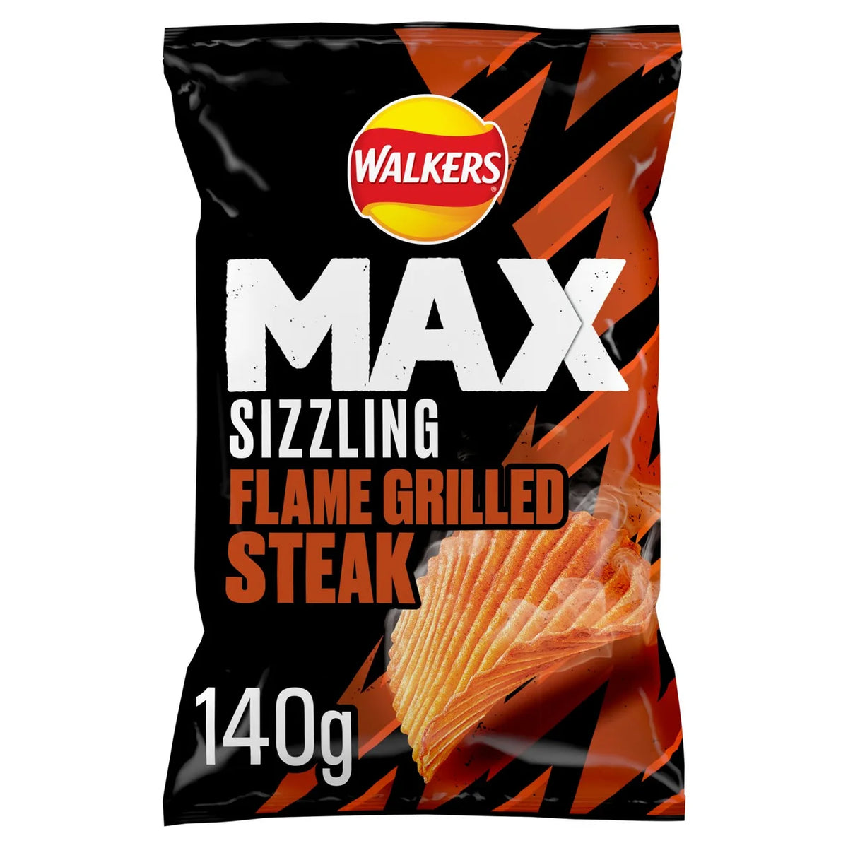 Walkers MAX Sizzling Flame Grilled Steak [140g]