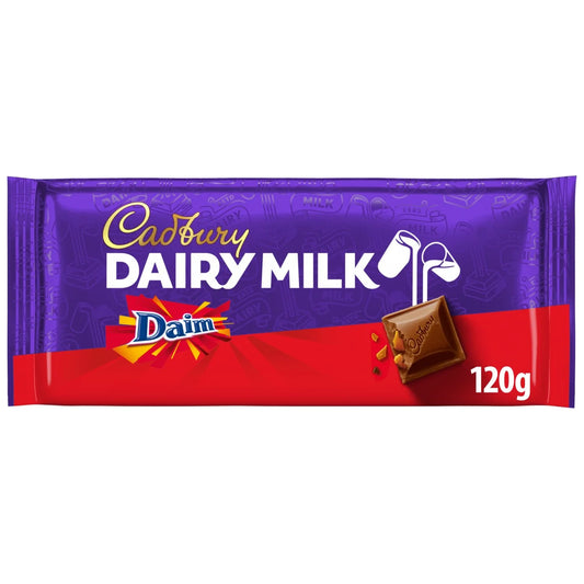 Cadbury Dairymilk Daim Bar [120g]