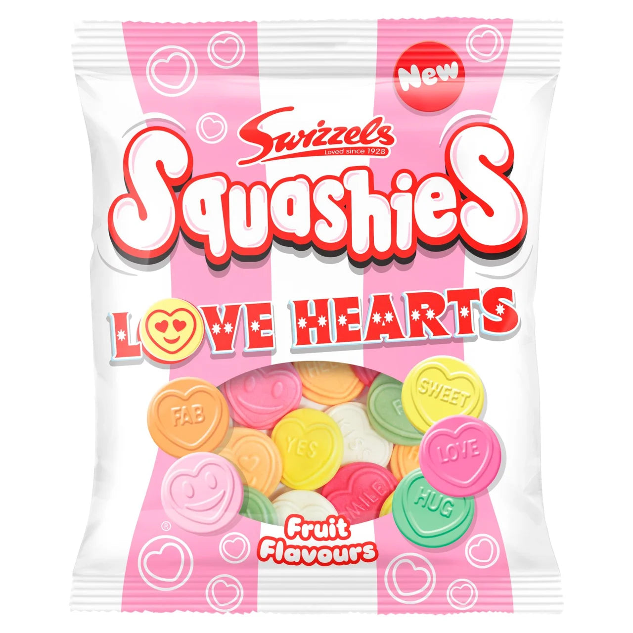 Swizzles Squashies Love Hearts [4x140g]
