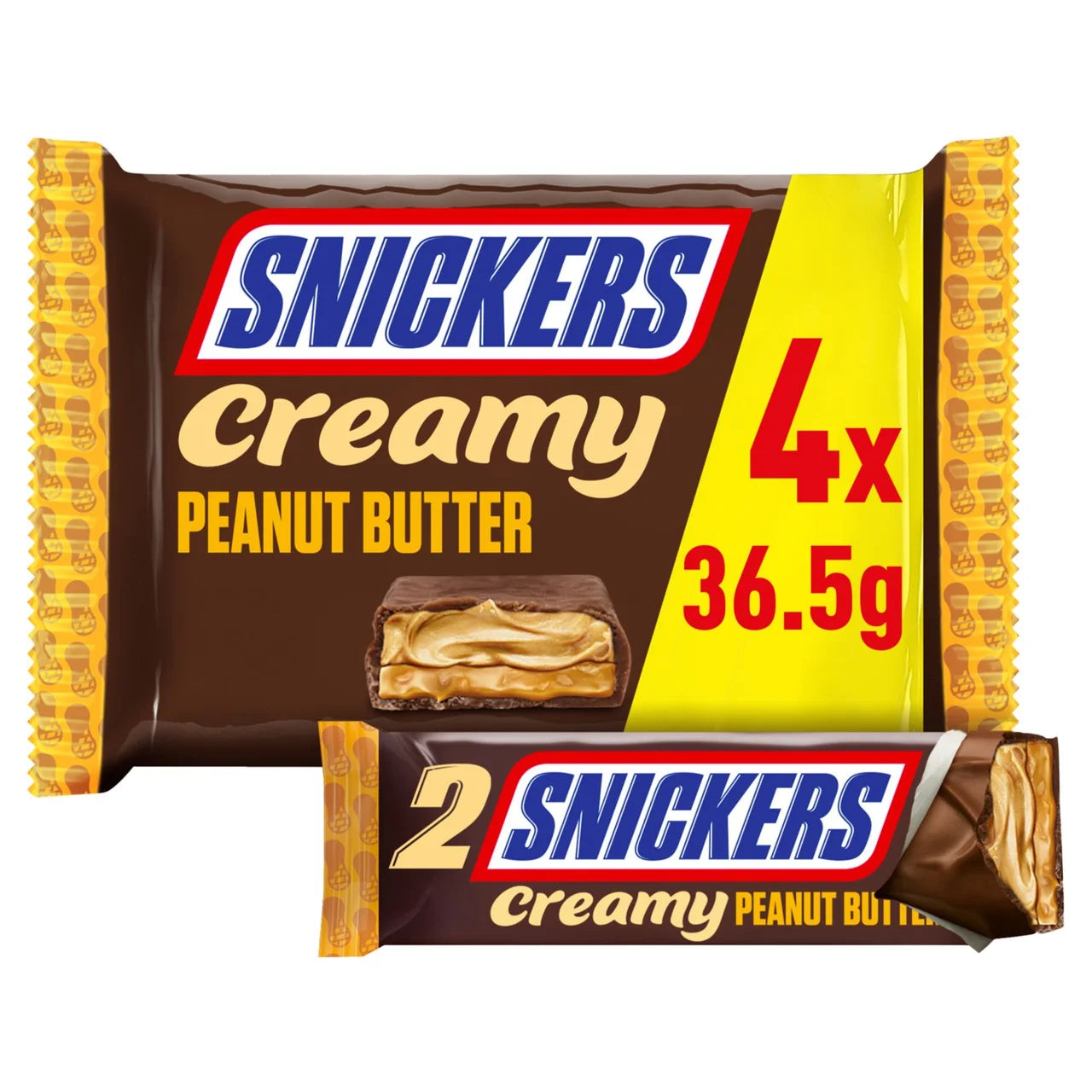 Snickers Creamy Peanut Butter [4 Pack]