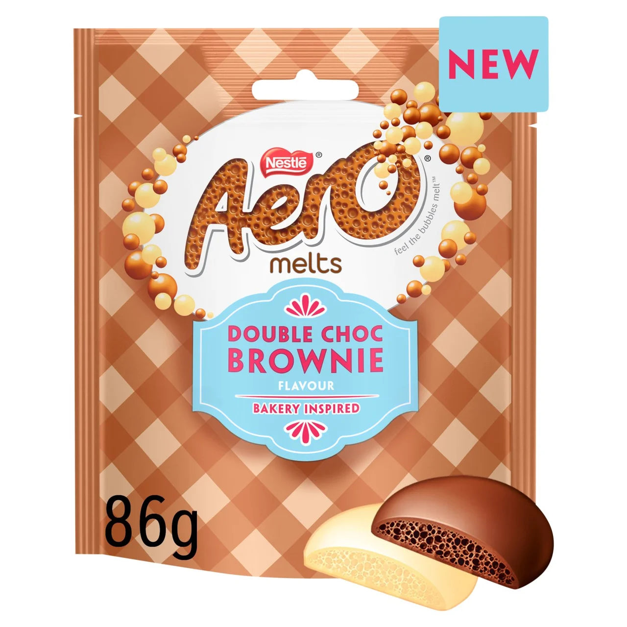 Aero Melts Double Chocolate Brownie Pouch [86g]