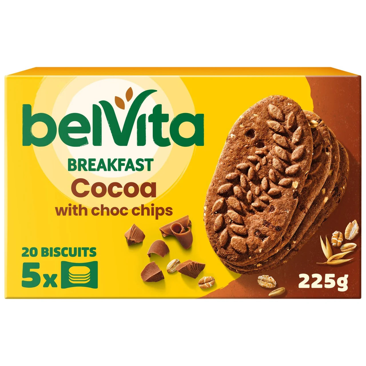 Belvita Breakfast Cocoa with Choc Chips [5 Pack]