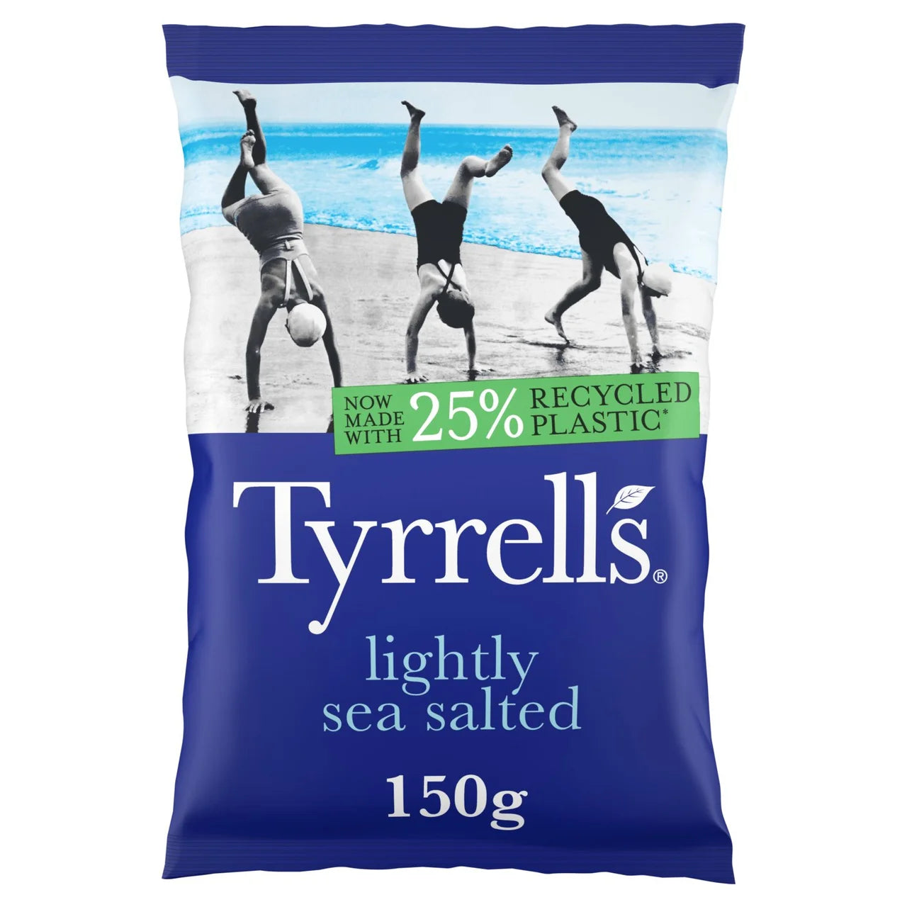 Tyrells Lightly Sea Salted Sharing Bag [150g]