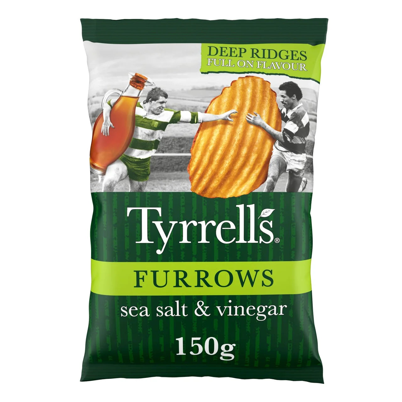 Tyrells Furrows Sea Salt & Vinegar [150g]