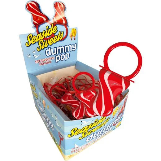 [FULL BOX] The Candy Castle Strawberry Dummy Pops [24x65g]