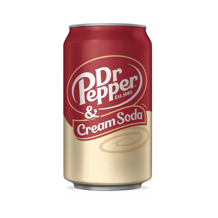 [USA] Dr Pepper Cream & Soda [355ml]