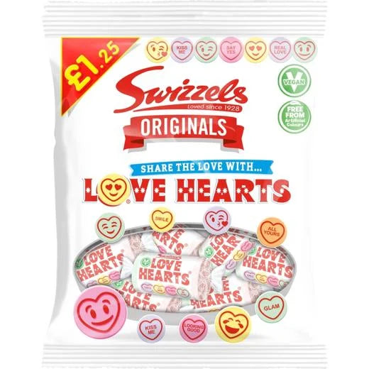 Swizzles Original Love Hearts [2x125g]