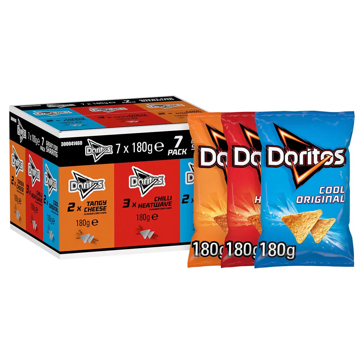 [FULL BOX] Doritos Variety Box [7x180g]
