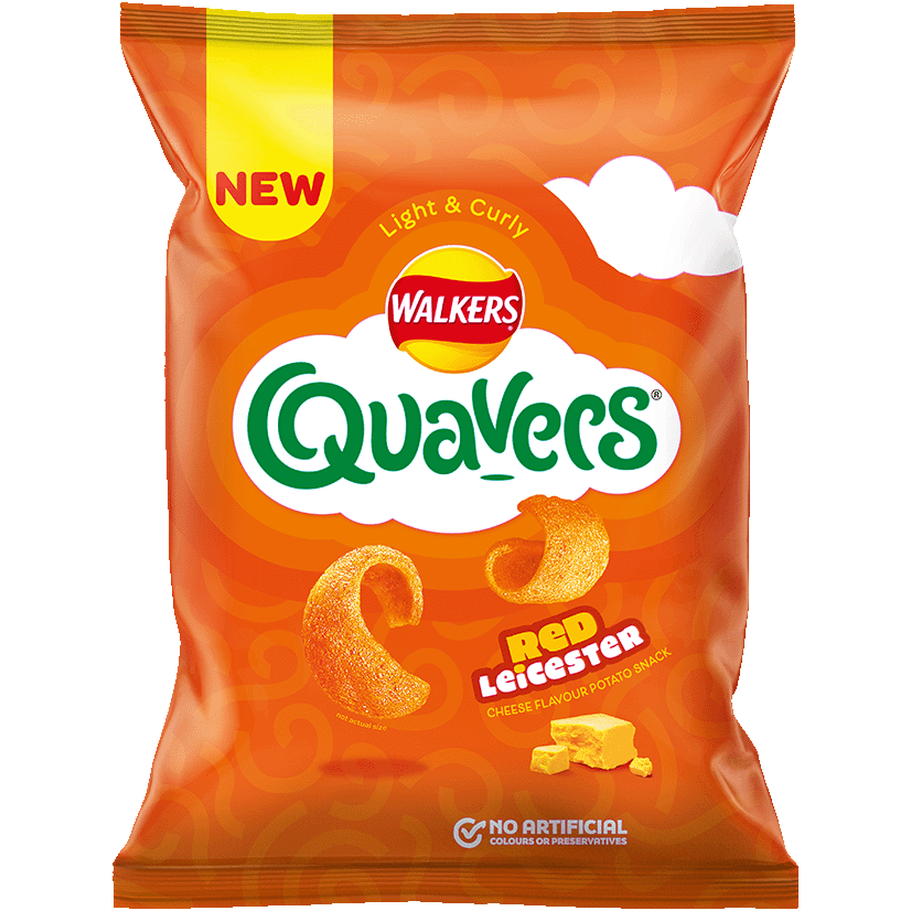 Walkers Quavers Red Leicester Mega Sharing Bag [116g]