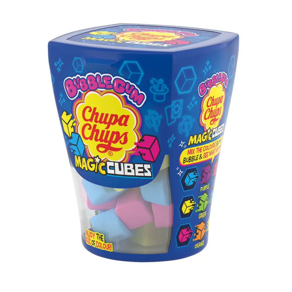 [FULL CASE] Chupa Chups Bubblegum Magic Cubes [10x86g]
