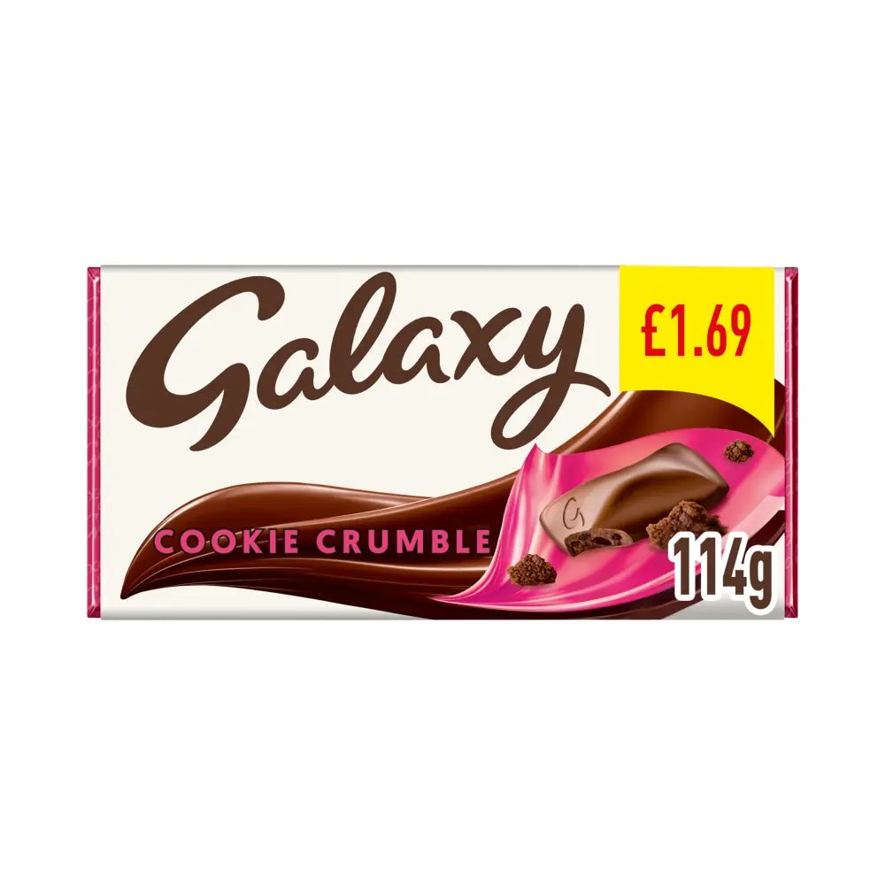 Galaxy Cookie Crumble Share Bar [114g]
