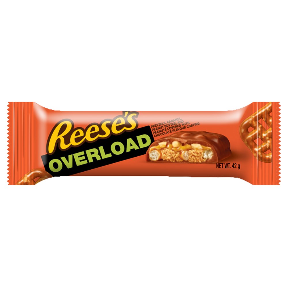 [FULL BOX] Reeses Overload Chocolate Bar [18x42g]
