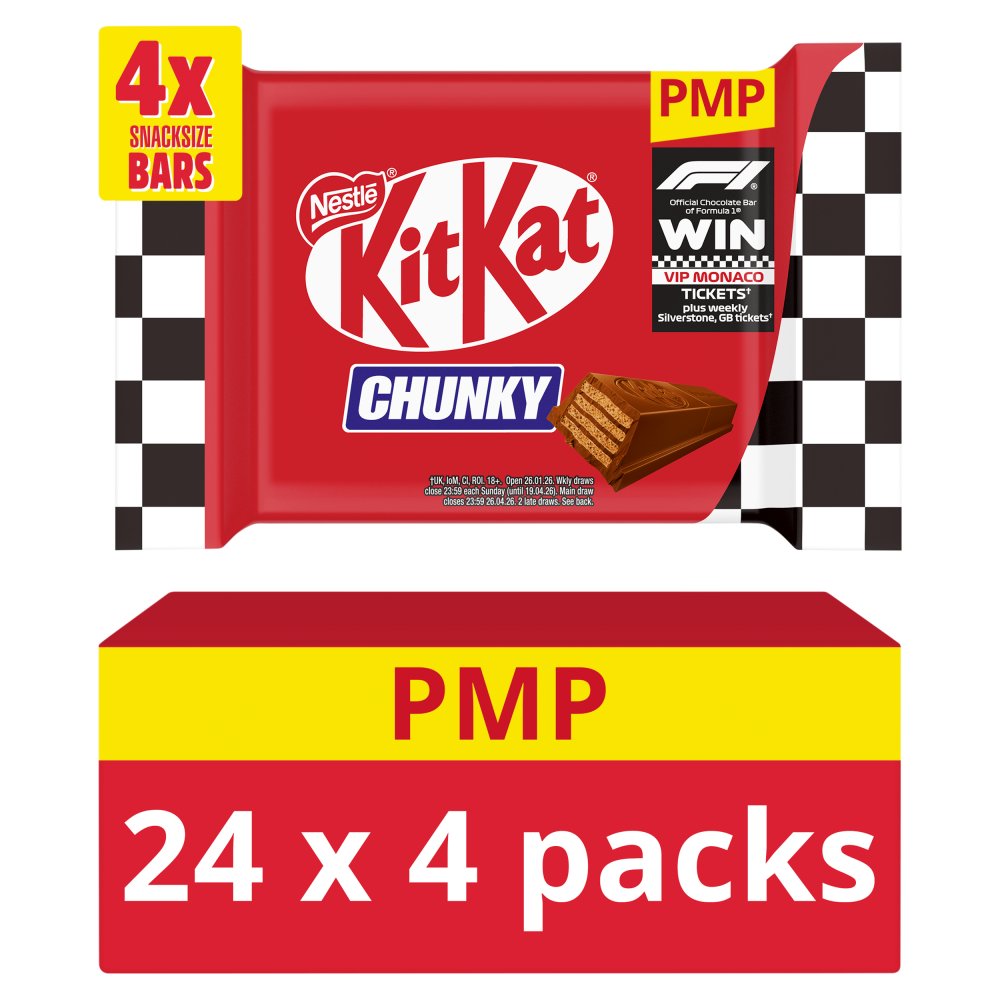 [FULL BOX] Nestle KitKat Chunky [24x4 Pack]