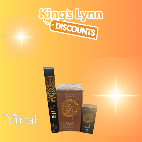 [DUBAI] 3 Piece Dubai Lataffa Asad Perfume Set [3 Pack] Genuine