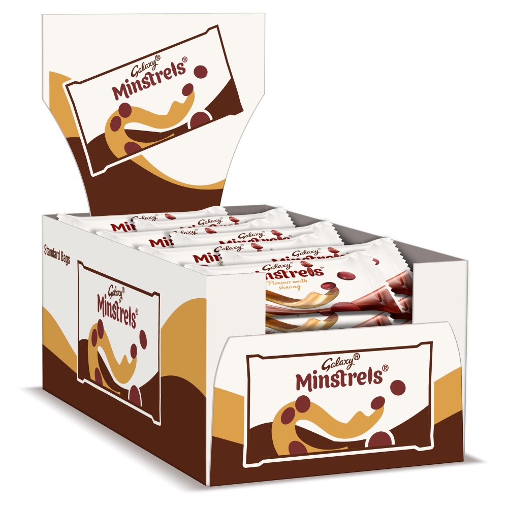 [FULL BOX] Galaxy Minstrels Original Treat Size Bag [40x42g]