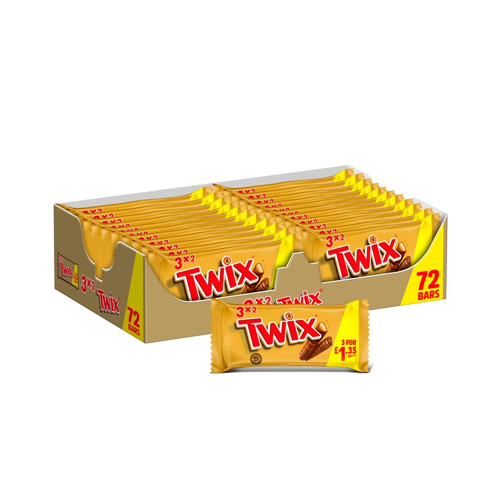 [FULL BOX] Twix Original Milk Chocolate [3 Pack]