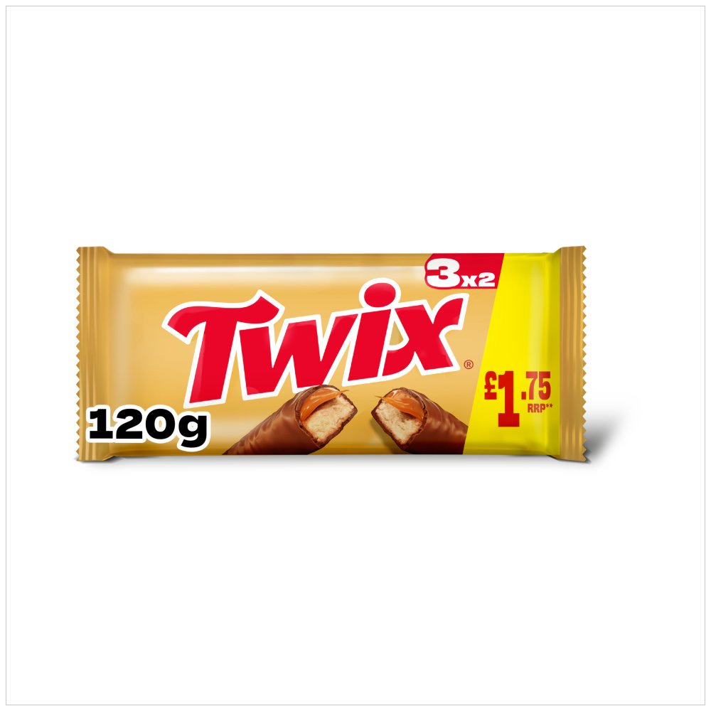 Twix Original Caramel & Milk Multipack [3 Pack]