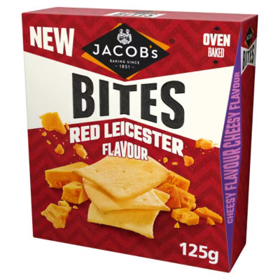 Jacobs Bites Red Leicester Flavour [125g]
