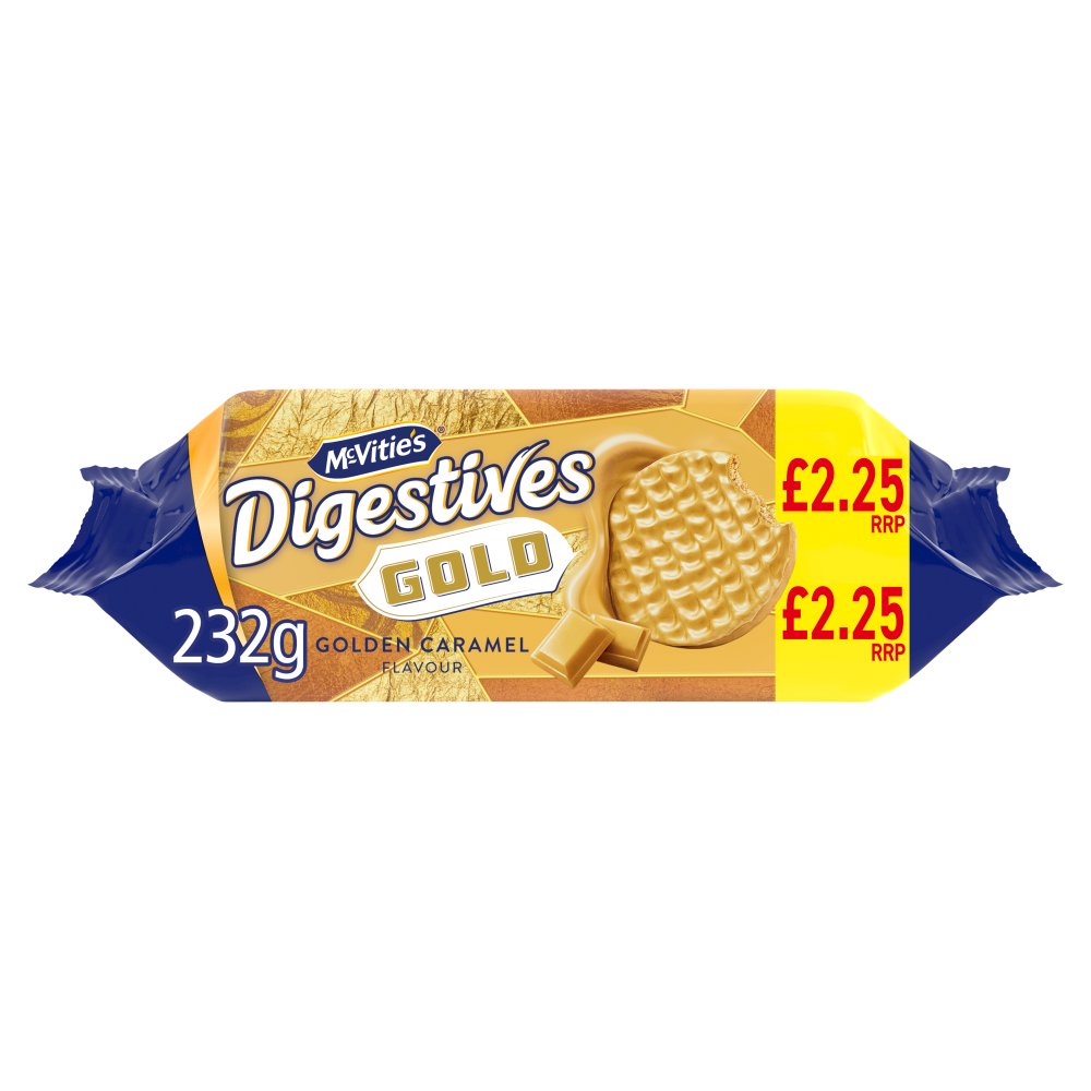 McVities Digestives Gold Bar [232g]