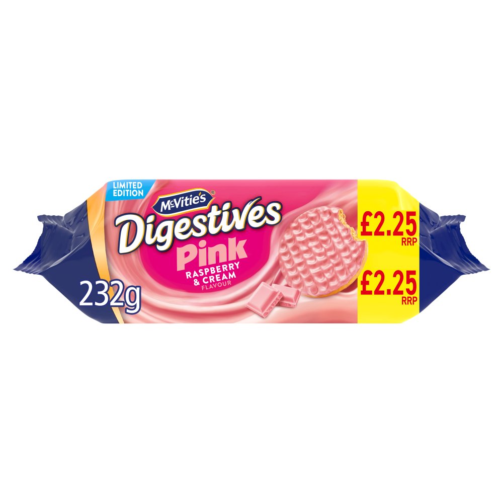 McVities Digestives Pink [232g]