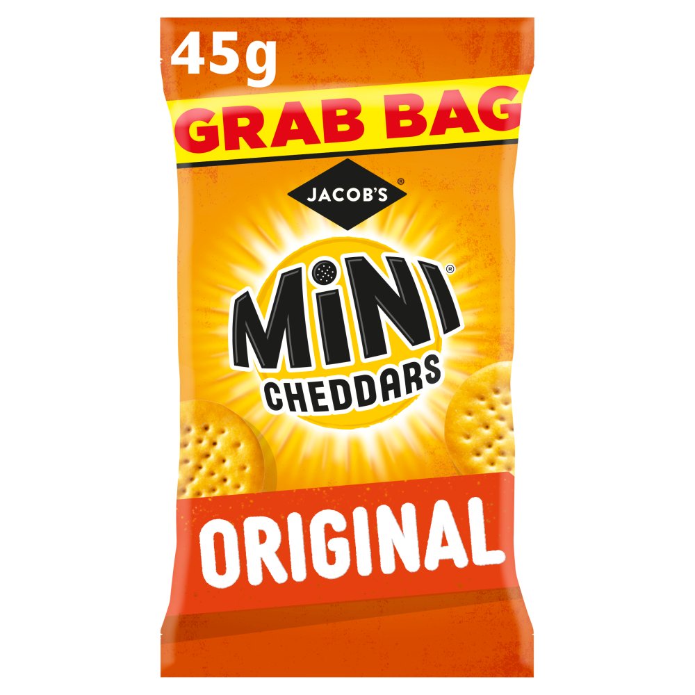 [FULL BOX] Mini Cheddars Cheese Original [30x45g]