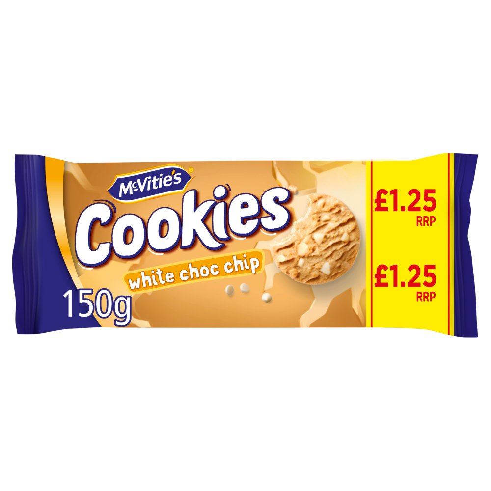 McVities White Chocolate Chip Chunky Cookies [2x150g]