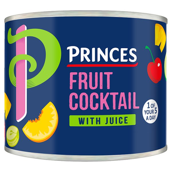 [FULL BOX] Princes Fruit Cocktail With Juice [6x220g]