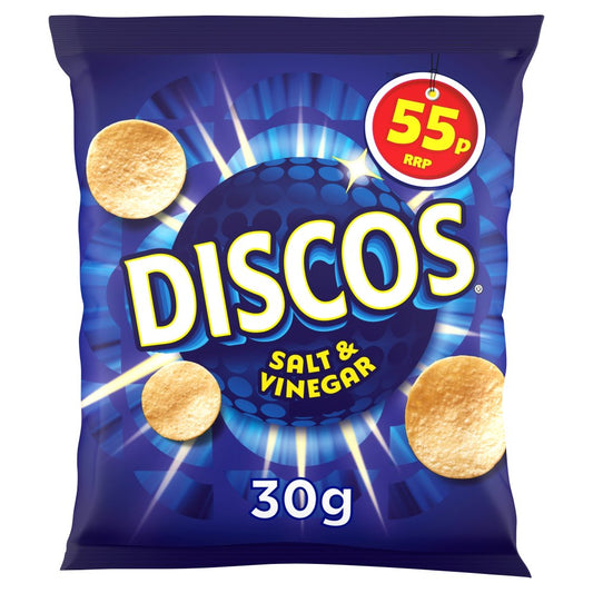 [FULL BOX] Discos Salt & Vinegar [30x30g]