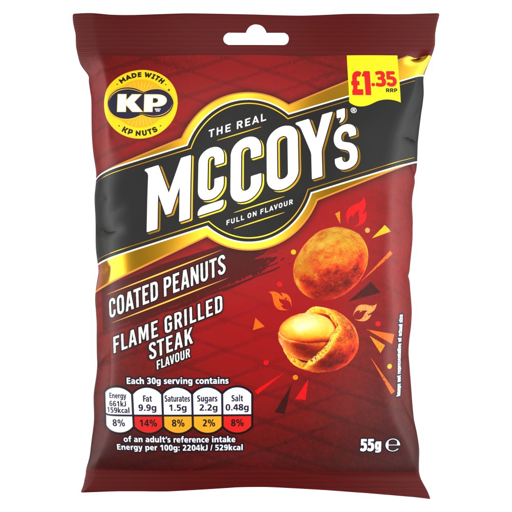 KP/Mccoys Flame Grilled Steak Peanuts [55g]