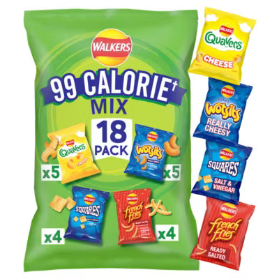 Walkers 99 Calorie Mix [18 Pack]