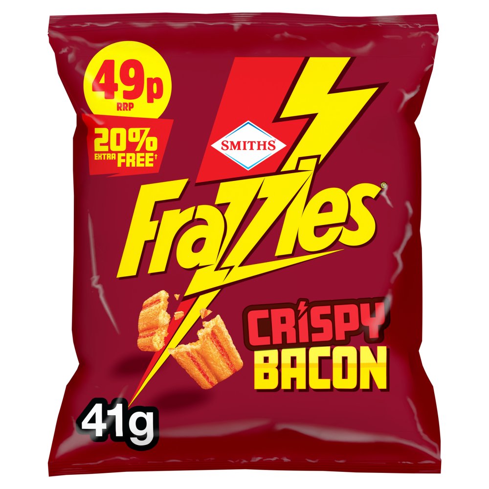 Frazzels Crispy Bacon Corn Snacks [6x41g]
