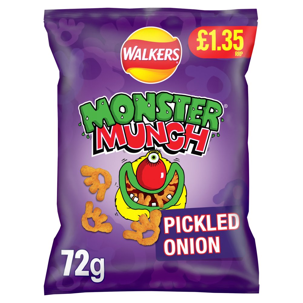Walkers Monster Munch Pickled Onion [2x72g]