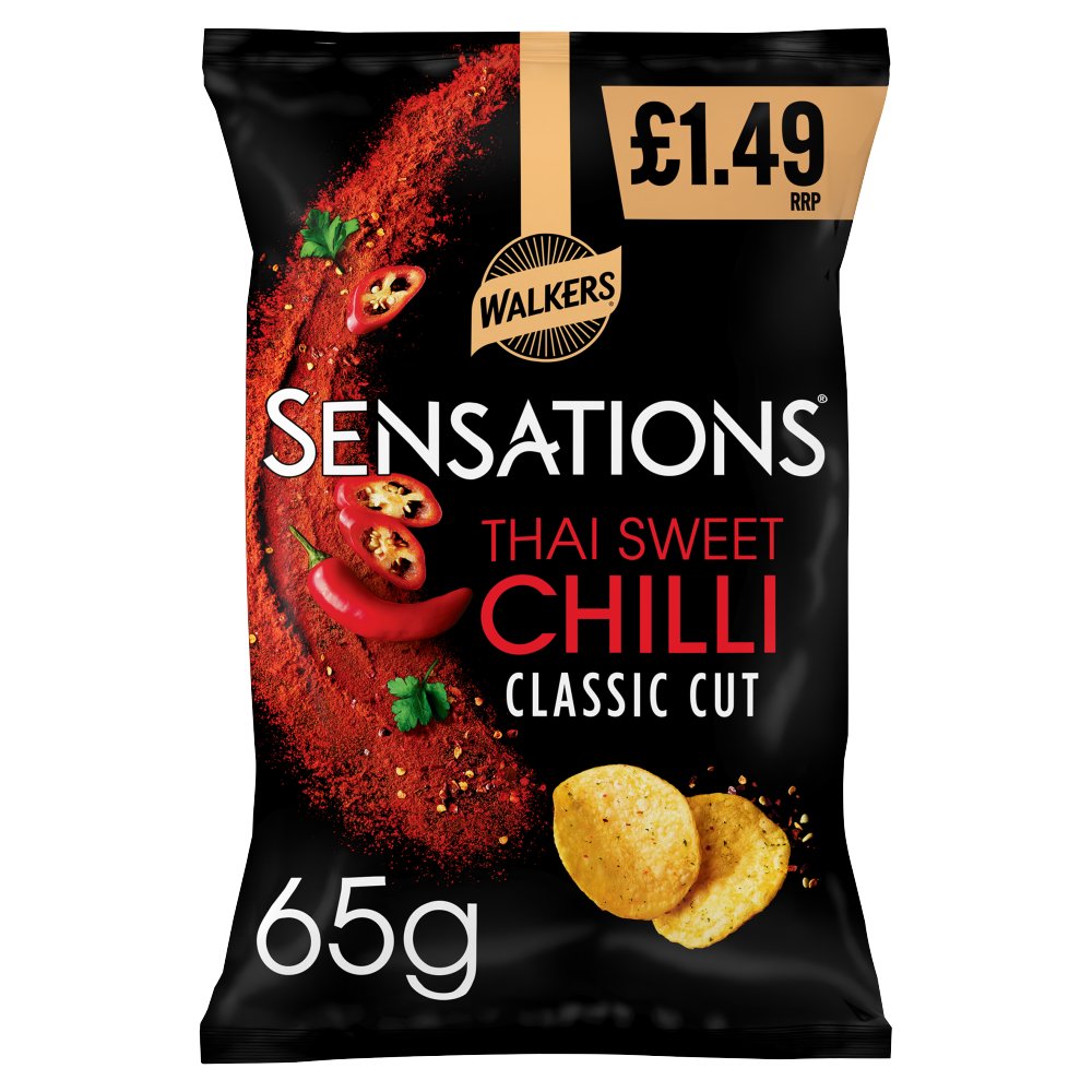 Walkers Sensations Thai Sweet Chilli [2x65g]