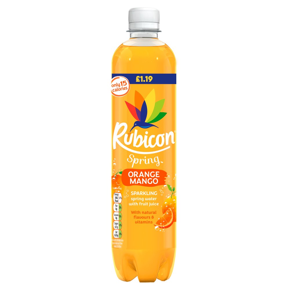[FULL CASE] Rubicon Spring Orange & Mango [12x500ml]