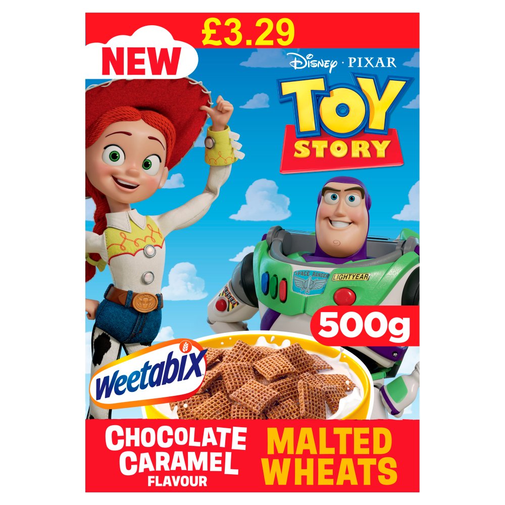 Weetabix Disney Pixar Chocolate Malted Wheats [500g]
