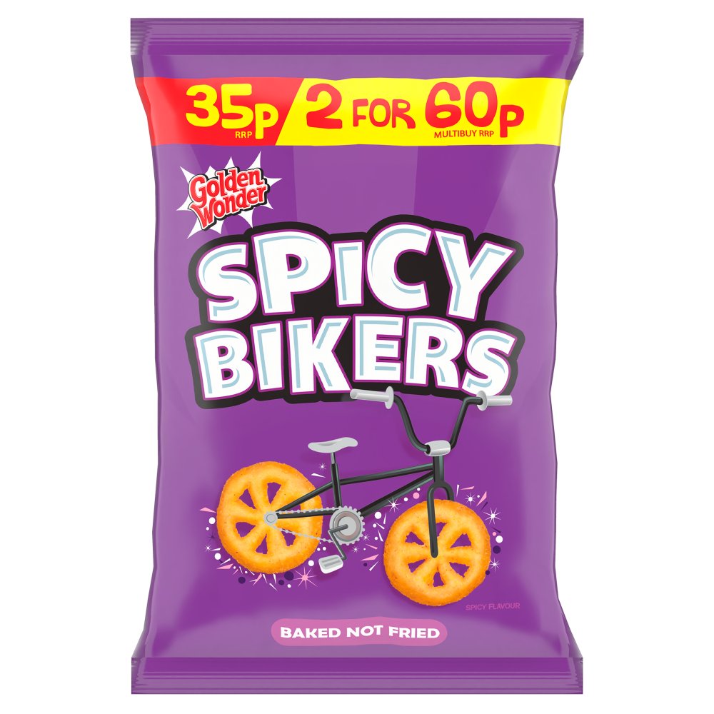 [FULL BOX] Golden Wonder Spicy Bikers [36x22g]