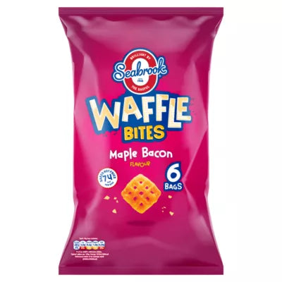 Seabrook Waffle Bites Maple Bacon [6 Pack]