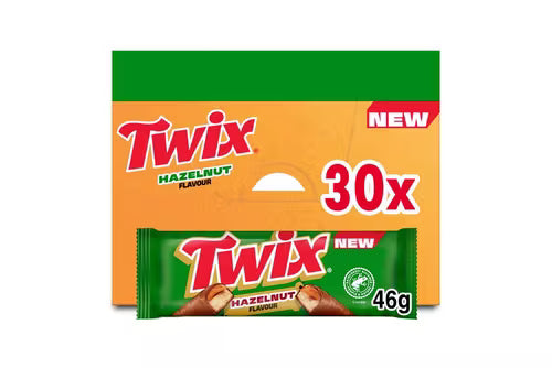 [FULL BOX] Twix Hazelnut Standard Bars [30x45g]