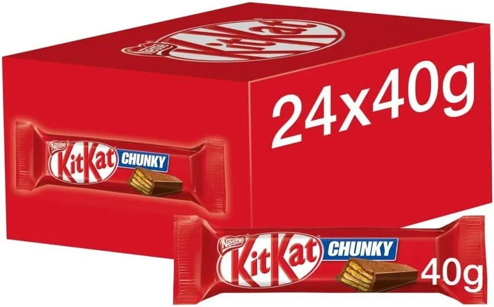 [FULL BOX] KitKat Chunky Original Milk Chocolate [24x40g]