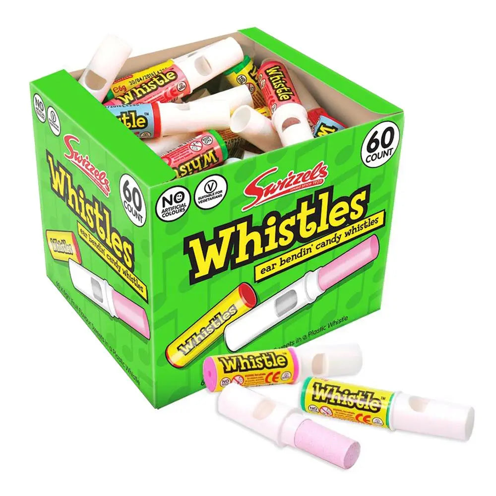 [FULL BOX] Swizzles Candy Whistles [60x6g]
