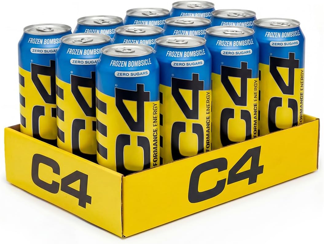 [FULL CASE] C4 Energy Sugar Free Frozen Bombsicle [12x500ml]