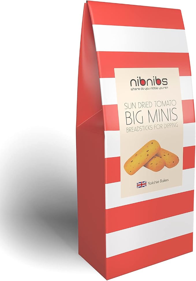 NIbNibs Sun Dried Tomatos Big Minis Breadsticks [100g]